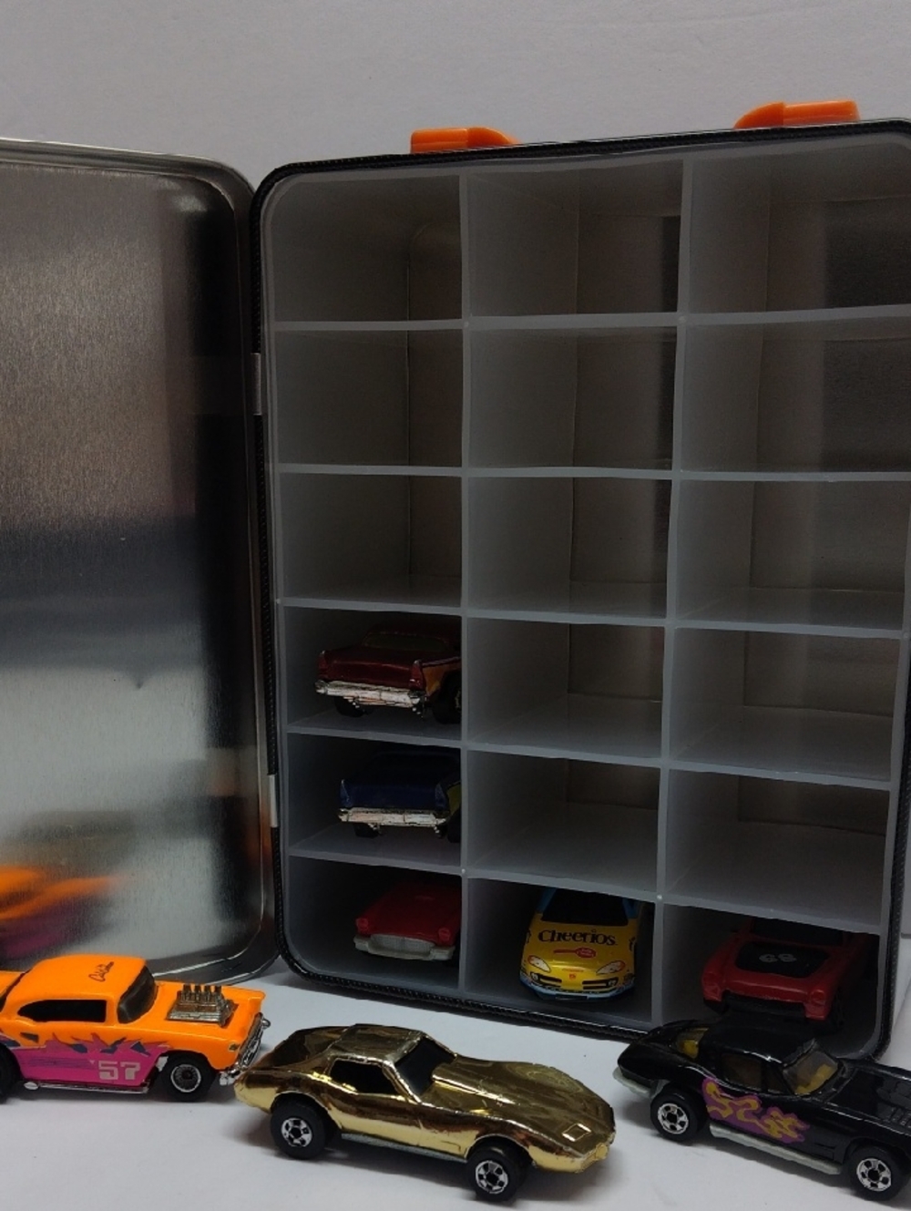 1970's Hot Wheels Cars & 3 Others, 6 Total & Case